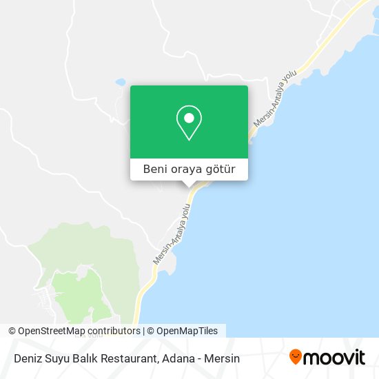 Deniz Suyu Balık Restaurant harita
