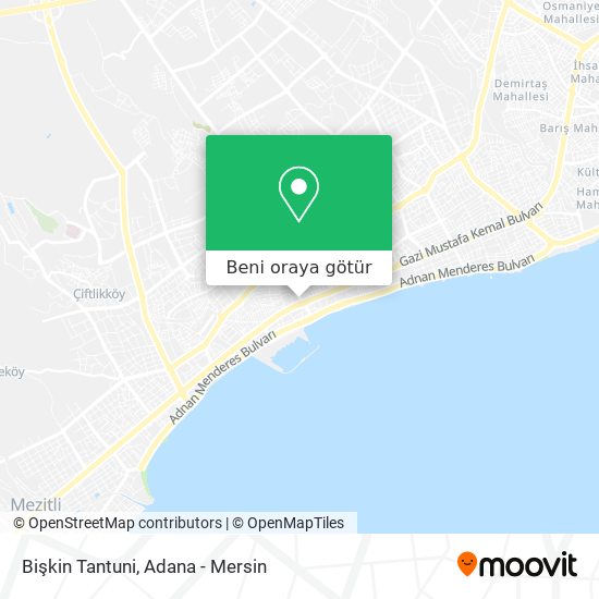 Bişkin Tantuni harita