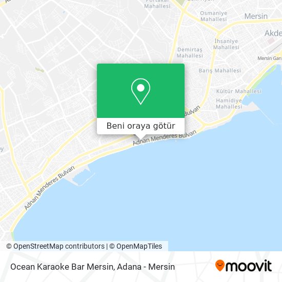Ocean Karaoke Bar Mersin harita