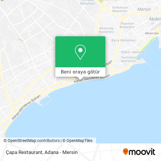 Çapa Restaurant harita