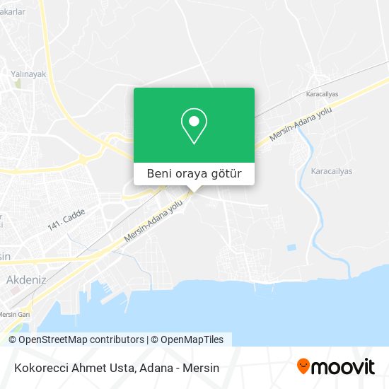 Kokorecci Ahmet Usta harita