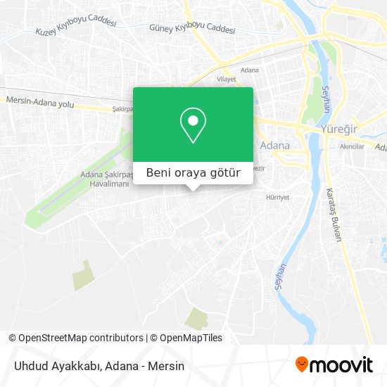 Uhdud Ayakkabı harita