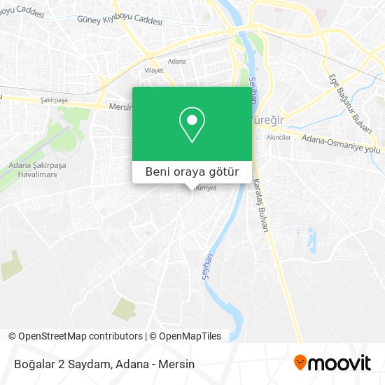 Boğalar 2 Saydam harita