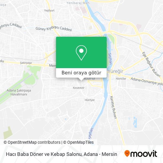 Hacı Baba Döner ve Kebap Salonu harita