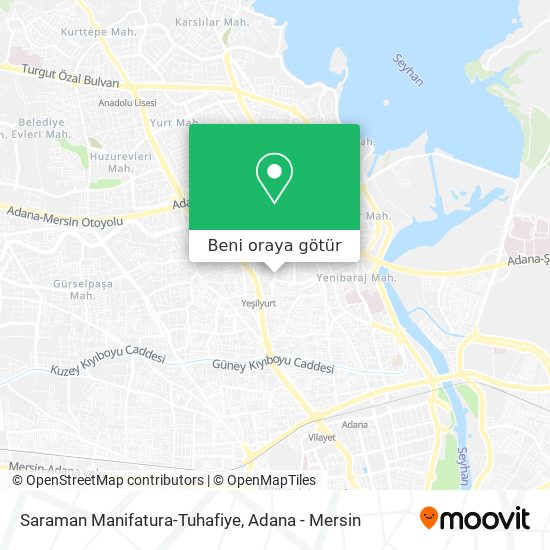 Saraman Manifatura-Tuhafiye harita