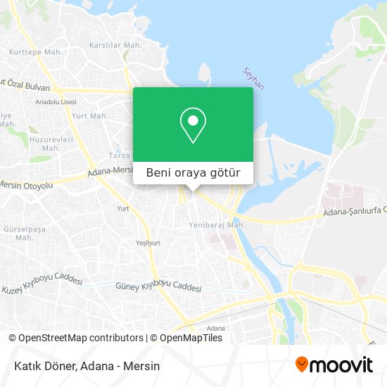 Katık Döner harita