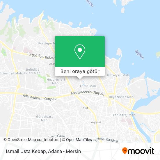 Ismail Usta Kebap harita