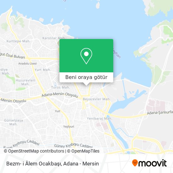 Bezm- i Âlem Ocakbaşı harita