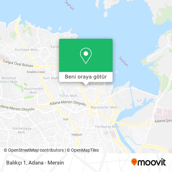 Balıkçı 1 harita