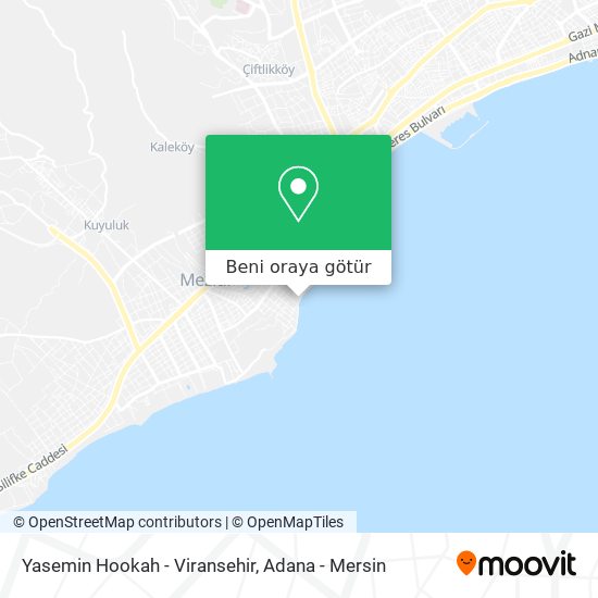 Yasemin Hookah - Viransehir harita