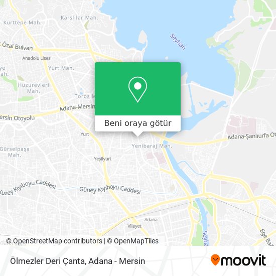 Ölmezler Deri Çanta harita