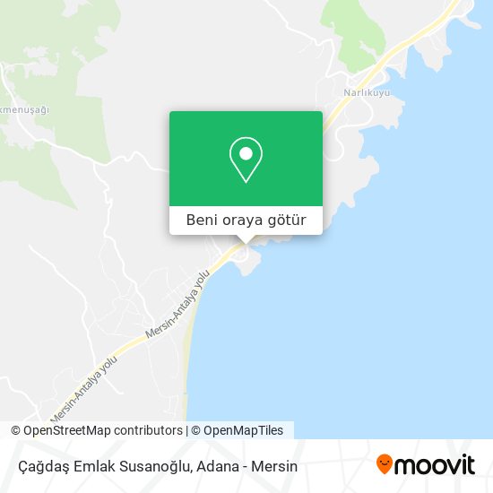 Çağdaş Emlak Susanoğlu harita