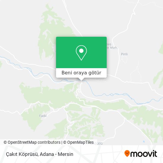 Çakıt Köprüsü harita