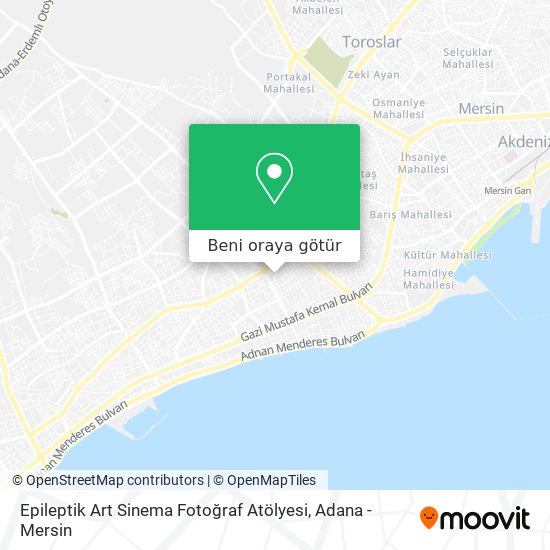 Epileptik Art Sinema Fotoğraf Atölyesi harita