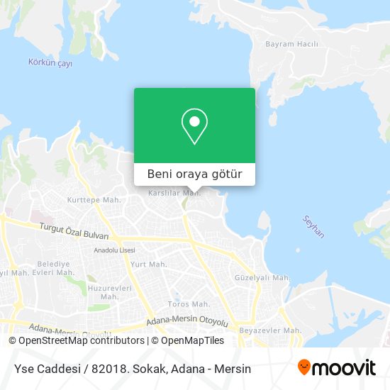 Yse Caddesi / 82018. Sokak harita