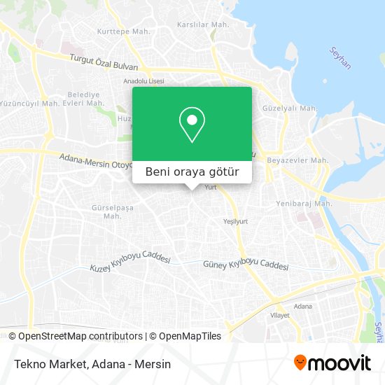 Tekno Market harita