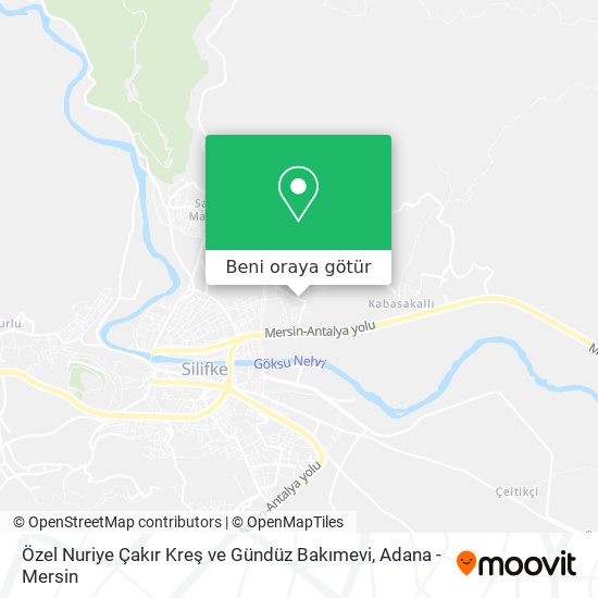 Özel Nuriye Çakır Kreş ve Gündüz Bakımevi harita