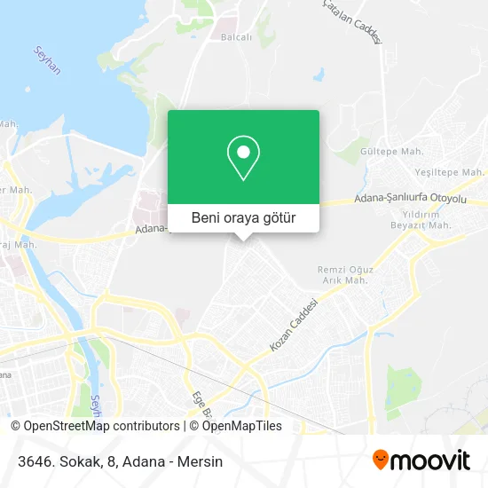 3646. Sokak, 8 harita