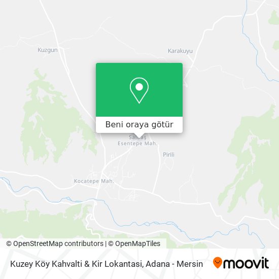 Kuzey Köy Kahvalti & Kir Lokantasi harita