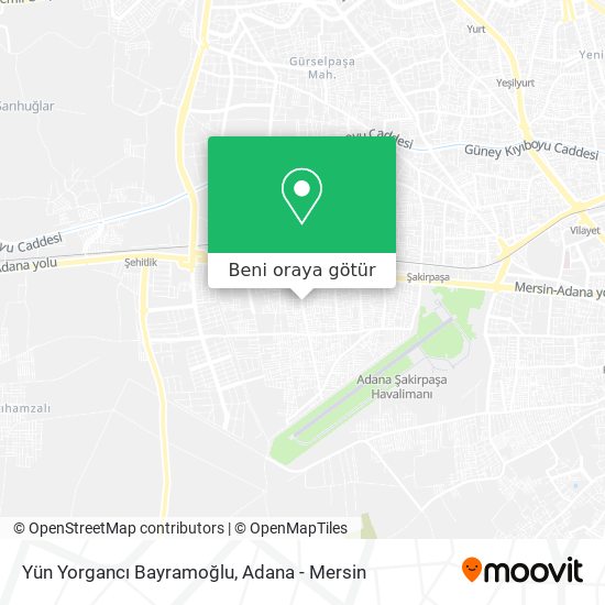 Yün Yorgancı Bayramoğlu harita