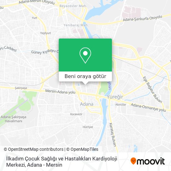 İlkadım Çocuk Sağlığı ve Hastalıkları Kardiyoloji Merkezi harita