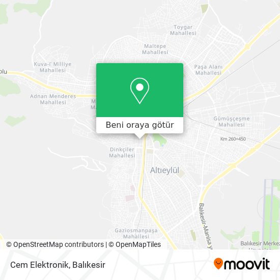 Cem Elektronik harita