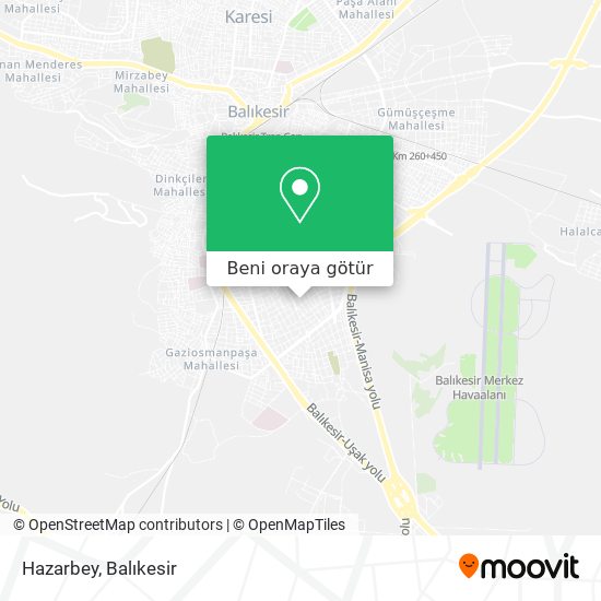 Hazarbey harita