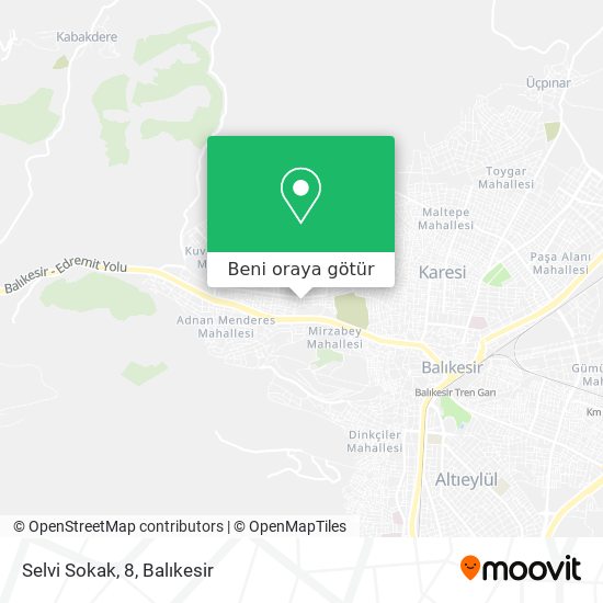 Selvi Sokak, 8 harita