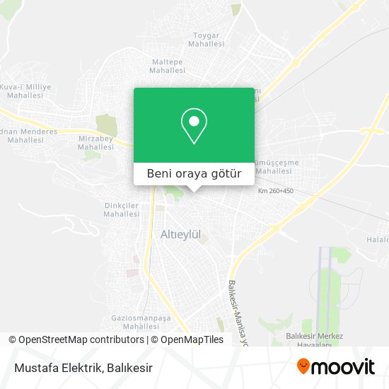 Mustafa Elektrik harita