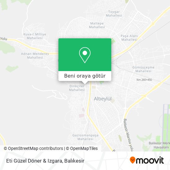 Eti Güzel Döner & Izgara harita
