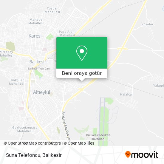 Suna Telefoncu harita