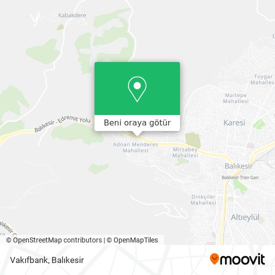Vakıfbank harita