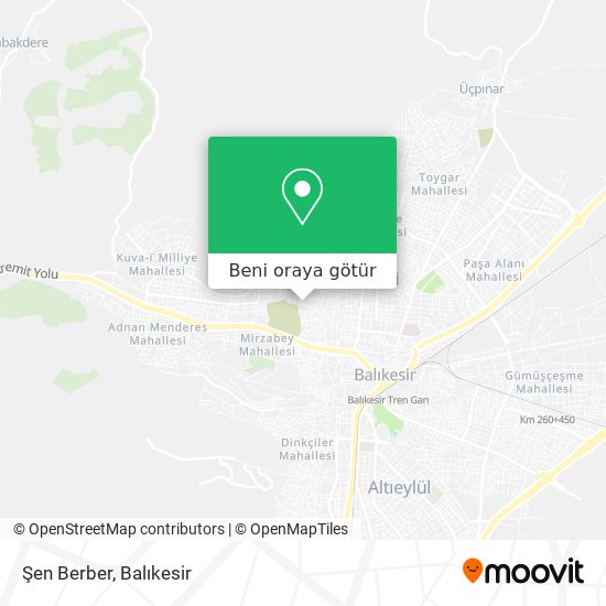Şen Berber harita