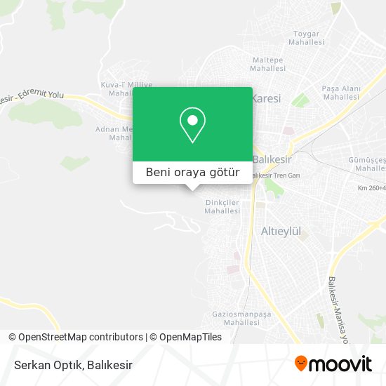 Serkan Optık harita