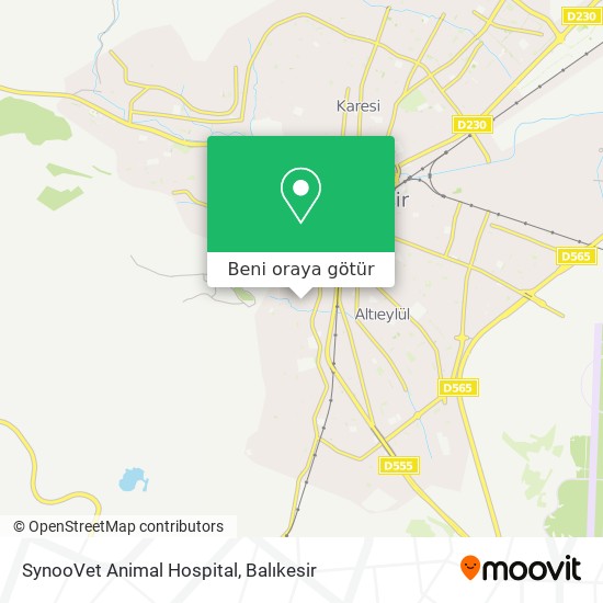 SynooVet Animal Hospital harita