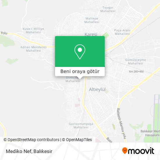Mediko Nef harita