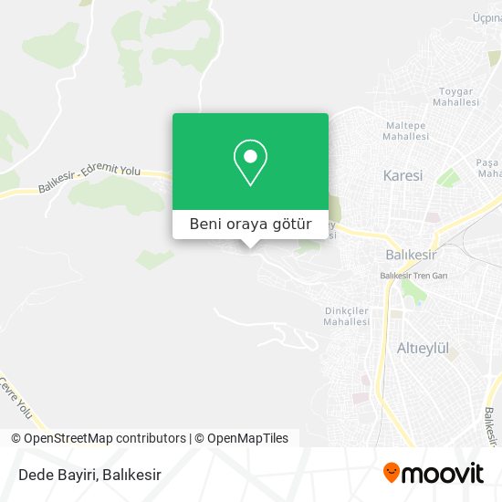 Dede Bayiri harita
