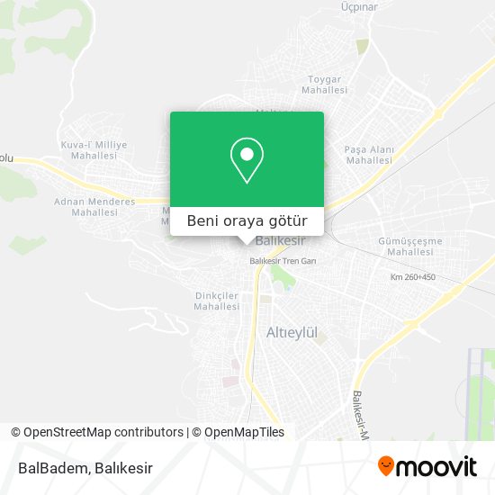 BalBadem harita