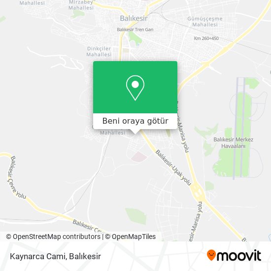 Kaynarca Cami harita