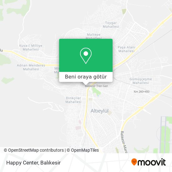 Happy Center harita