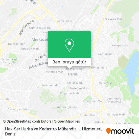 Hak-Ser Harita ve Kadastro Mühendislik Hizmetleri harita
