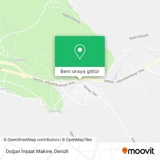 Doğan İnşaat Makine harita