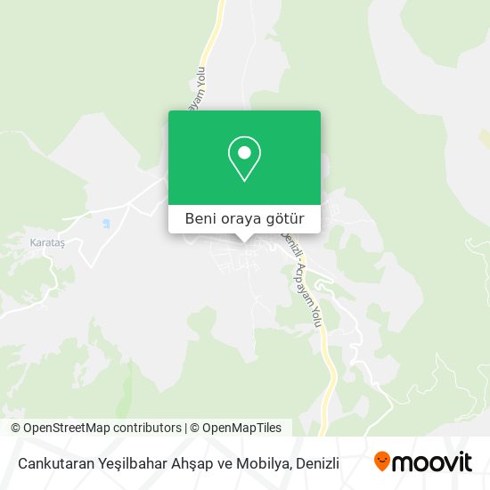 Cankutaran Yeşilbahar Ahşap ve Mobilya harita