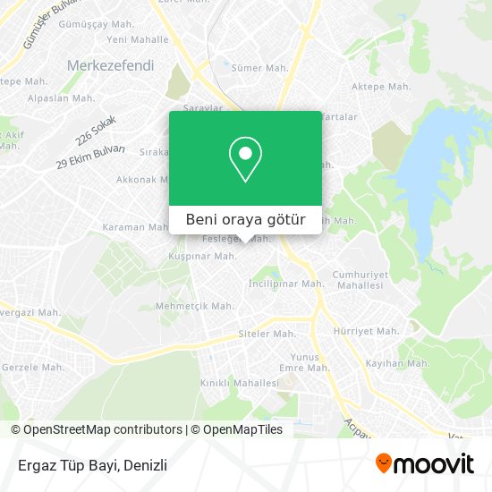 Ergaz Tüp Bayi harita