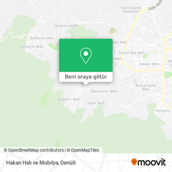Hakan Halı ve Mobılya harita