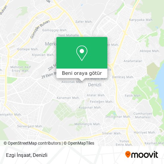 Ezgi İnşaat harita