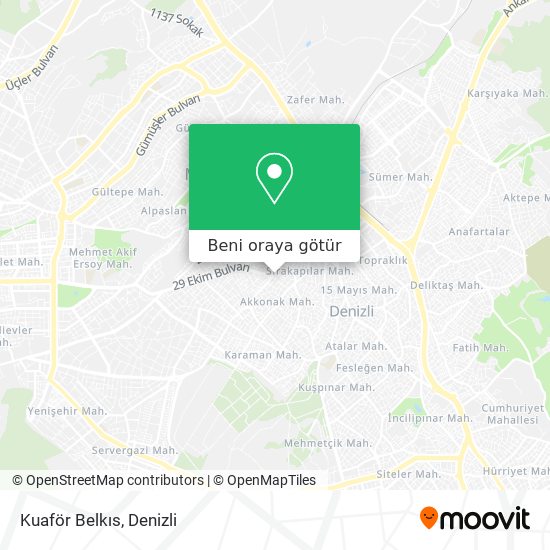 Kuaför Belkıs harita