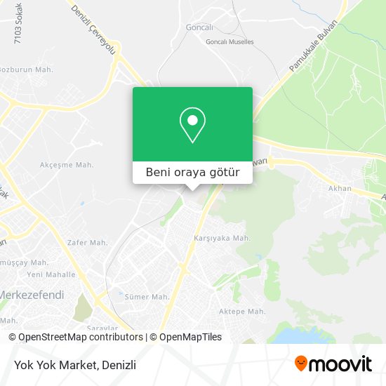 Yok Yok Market harita