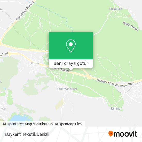 Baykent Tekstil harita