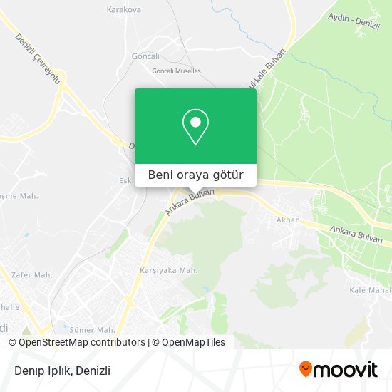 Denıp Iplık harita